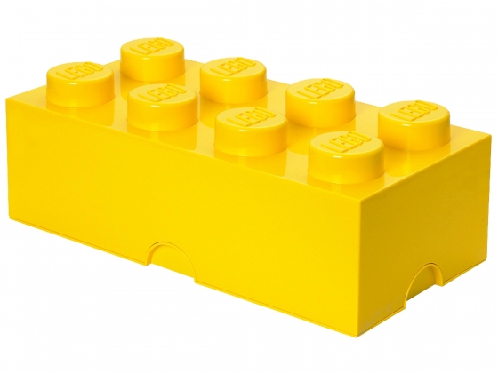 LEGO® Gear Gelber LEGO® Aufbewahrungsstein mit 8 Noppen 5001267 erschienen in 2014 - Bild: 1