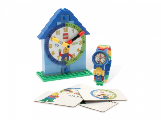 LEGO® Gear Minifiguren-Uhr & Wecker zum Lernen der Uhrzeit 5001370 erschienen in 2012 - Bild: 1