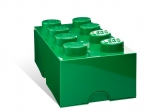 LEGO® Gear Grüner LEGO® Aufbewahrungsstein mit 8 Noppen 5001387 erschienen in 2012 - Bild: 1