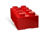 LEGO® Gear Roter LEGO® Aufbewahrungsstein mit 8 Noppen 5001388 erschienen in 2012 - Bild: 1