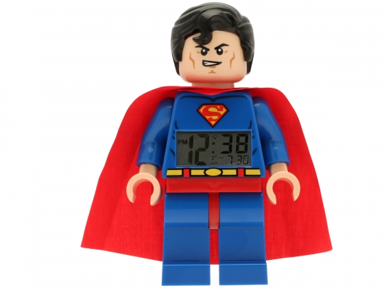LEGO® Gear DC Comics™ Super Heroes Superman™ Minifigure Clock 5002424 released in 2013 - Image: 1