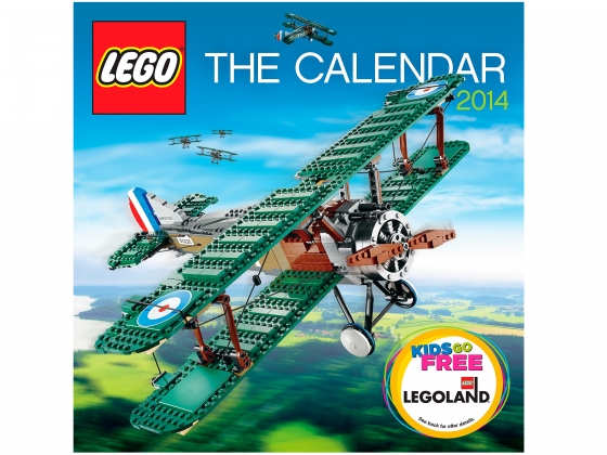 LEGO® Gear The LEGO® Calendar 2014 5002670 released in 2013 - Image: 1