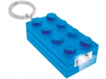 LEGO® Gear 2x4 LEGO® Brick key chain with light (blue) 5002805 released in 2013 - Image: 1