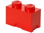LEGO® Gear Roter LEGO® Aufbewahrungsstein mit 2 Noppen 5003569 erschienen in 2014 - Bild: 1