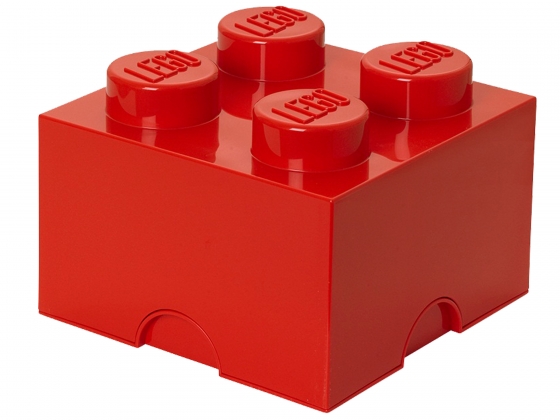 LEGO® Gear Roter LEGO® Aufbewahrungsstein mit 4 Noppen 5003575 erschienen in 2014 - Bild: 1