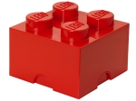 LEGO® Gear Roter LEGO® Aufbewahrungsstein mit 4 Noppen 5003575 erschienen in 2014 - Bild: 1
