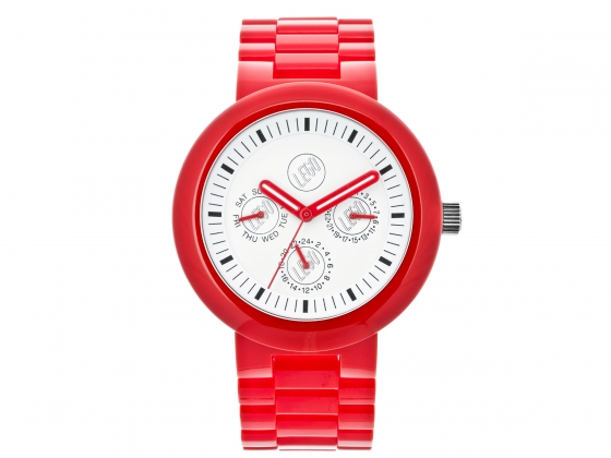 LEGO® Gear LEGO® Multi-stud Red Adult Tachymeter Watch 5004117 released in 2014 - Image: 1