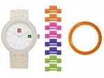 LEGO® Gear LEGO® Stein Weiß Armbanduhr für Erwachsene 5004119 erschienen in 2014 - Bild: 3