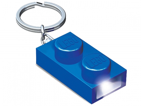 LEGO® Gear 1x2 LEGO® Stein-Schlüsselanhänger mit Licht (Blau) 5004262 erschienen in 2014 - Bild: 1