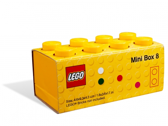 LEGO® Gear LEGO Mini Box (Yellow) 5004266 released in 2014 - Image: 1
