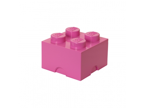 LEGO® Gear Pinker LEGO® Aufbewahrungs-Stein mit 4 Noppen 5004277 erschienen in 2012 - Bild: 1