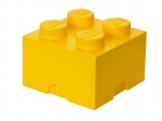 LEGO® Gear Gelber LEGO® Aufbewahrungs-Stein mit 4 Noppen 5004893 erschienen in 2015 - Bild: 1