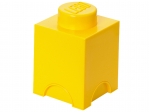 LEGO® Gear Gelber LEGO® Aufbewahrungs-Stein mit 1 Noppe 5004898 erschienen in 2015 - Bild: 1