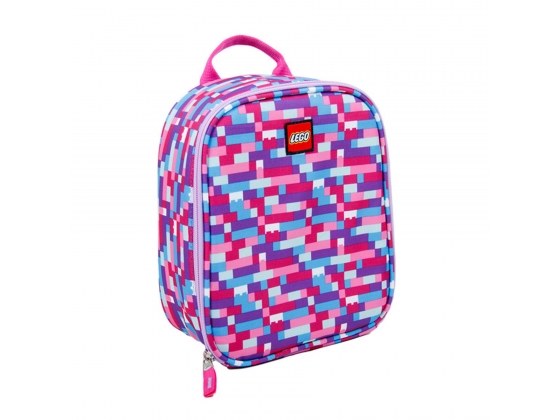 LEGO® 4 Juniors LEGO® Pink/Purple Brick Print Lunch Bag 5005354 released in 2017 - Image: 1