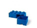 LEGO® Gear LEGO® 8-stud Bright Blue Storage Brick Drawer 5005399 released in 2017 - Image: 2