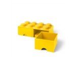 LEGO® Gear LEGO® 8-stud Bright Yellow Storage Brick Drawer 5005400 released in 2017 - Image: 3