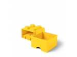 LEGO® Gear LEGO® 4-stud Bright Yellow Storage Brick Drawer 5005401 released in 2018 - Image: 2