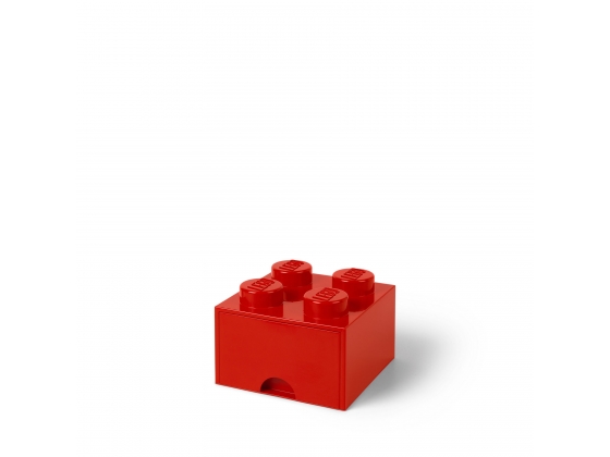 LEGO® Gear LEGO® Hellrote Aufbewahrungs-Box mit 4 Noppen 5005402 erschienen in 2017 - Bild: 1