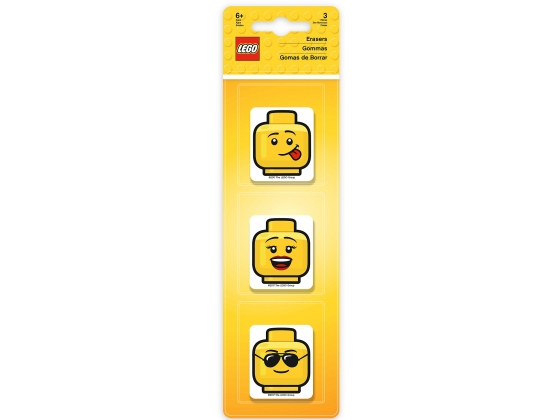 LEGO® Gear LEGO® rubber – three in one pack 5005579 released in 2018 - Image: 1