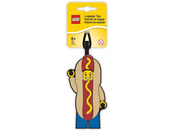LEGO® Gear LEGO® Hot Dog Guy Luggage Tag 5005582 released in 2018 - Image: 1