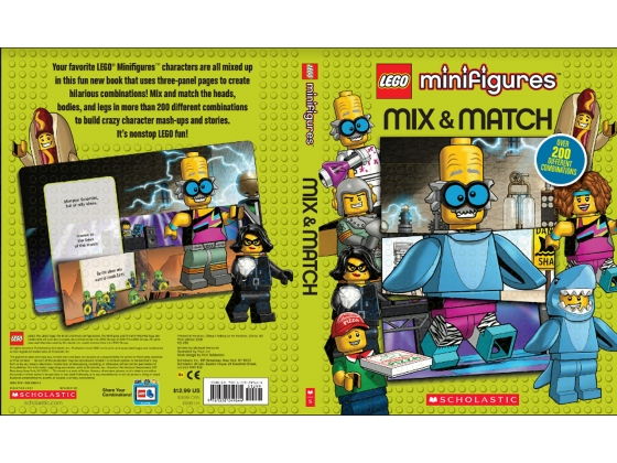 LEGO® Books LEGO® Minifigures: Mix & Match 5005606 released in 2018 - Image: 1