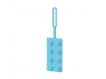 LEGO® Gear LEGO® 2x4 Azure Luggage Tag 5005623 released in 2018 - Image: 1