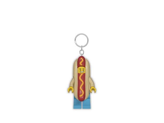 LEGO® Gear Mann im Hotdog-Kostüm – Schlüsselanhänger mit Licht 5005705 erschienen in 2019 - Bild: 1