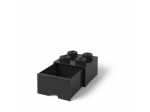 LEGO® Gear LEGO® 4-Stud Black Storage Brick Drawer 5005711 released in 2019 - Image: 1