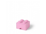 LEGO® Gear LEGO® 4-Stud Light Purple Storage Brick Drawer 5005712 released in 2019 - Image: 2