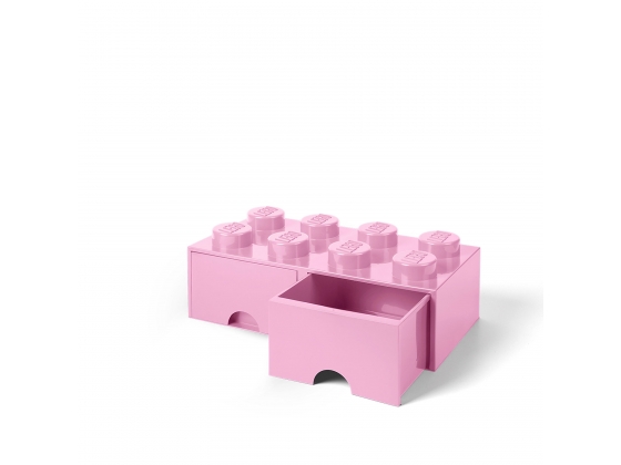 LEGO® Gear LEGO® 8-Noppen hell Lila Aufbewahrungs-Schublade 5005719 erschienen in 2019 - Bild: 1