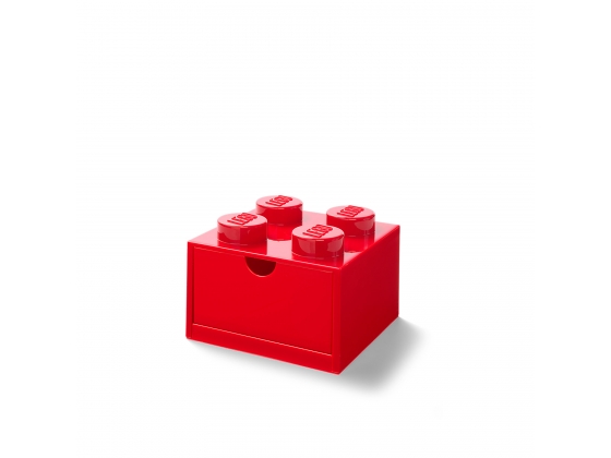 LEGO® Gear LEGO® 4-Noppen Schreibtischaufbewahrung Rot 5005872 erschienen in 2019 - Bild: 1