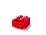 LEGO® Gear LEGO® 4-Noppen Schreibtischaufbewahrung Rot 5005872 erschienen in 2019 - Bild: 2