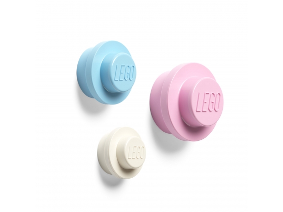LEGO® Gear Pink, Light Blue and White Wall Hanger Set 5005894 released in 2019 - Image: 1