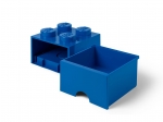 LEGO® Gear LEGO® Aufbewahrungsstein mit schubfach und 4 noppen in blau 5006130 erschienen in 2020 - Bild: 2