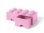 LEGO® Gear LEGO® Light mauve Storage Brick with 8 studs and drawers  5006134 released in 2020 - Image: 1