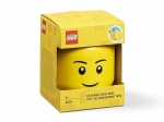 LEGO® Gear Mini Storage Head Boy – Bright Yellow 5006258 released in 2020 - Image: 2