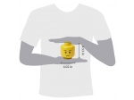 LEGO® Gear Mini Storage Head Boy – Bright Yellow 5006258 released in 2020 - Image: 3
