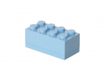LEGO® Gear Hellblaue Mini Box mit 8 Noppen 5007007 erschienen in 2023 - Bild: 1