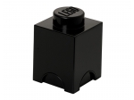 LEGO® Gear Storage Brick 1-Stud – Black 5007031 released in 2023 - Image: 1