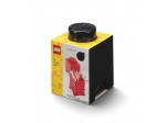 LEGO® Gear Aufbewahrungsstein mit 1 Noppe - Schwarz 5007031 erschienen in 2023 - Bild: 2