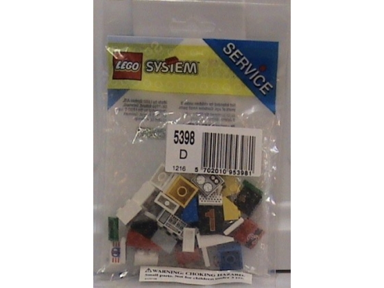 LEGO® Service Packs Elemente mit aufgedruckten Symbolen 5398 erschienen in 1996 - Bild: 1