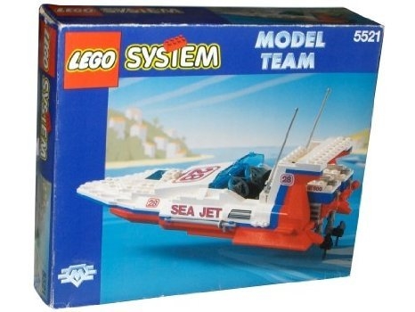LEGO® Model Team Sea Jet 5521 released in 1993 - Image: 1