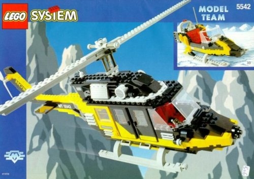 LEGO® Model Team Black Thunder 5542 released in 1998 - Image: 1