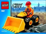 LEGO® Town Mini Bulldozer 5627 released in 2008 - Image: 1