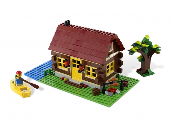 LEGO® Creator Log Cabin 5766 released in 2011 - Image: 1
