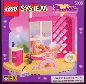 LEGO® Belville Dance Studio 5835 released in 1996 - Image: 1