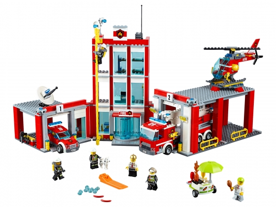 LEGO® Town Fire Station 60110 released in 2016 - Image: 1