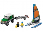 LEGO® City 4x4 with Catamaran 60149 released in 2017 - Image: 1