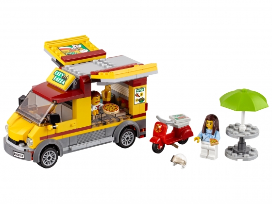 LEGO® City Pizza Van 60150 released in 2017 - Image: 1