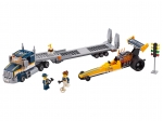 LEGO® City Dragster Transporter 60151 released in 2017 - Image: 1